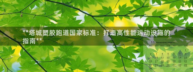 谈球吧官网在线入口手机版下载苹果：**塔城塑胶跑道国家标准：打造高性能运动设施的
指南**