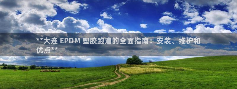 谈球吧是黑台子吗：**大连 EPDM 塑胶跑道的全面指南：安装、维护和
优点**