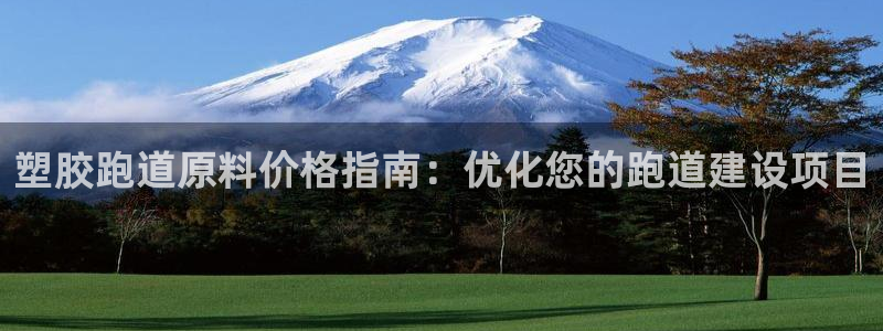 谈球吧体育app下载中心官方最新版：塑胶跑道原料价格