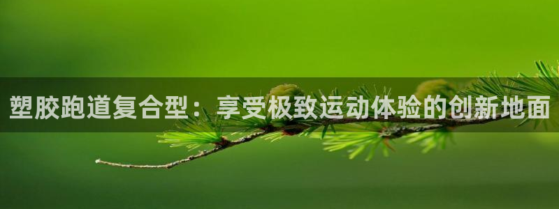 谈球吧体育app下载中心：塑胶跑道复合型：享受极致运动体验的创新地面