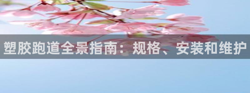 谈球吧官网首页：塑胶跑道全景指南：规格、安装和维护