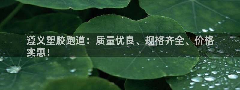 谈球吧体育app下载中心官网：遵义塑胶跑道：质量优良、规格齐全、价格
实惠！
