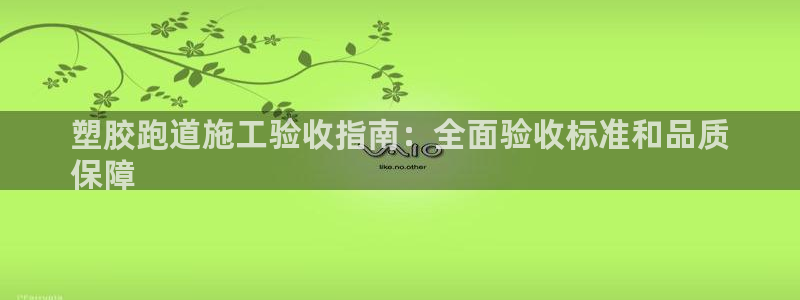 谈球吧娱乐app下载官网苹果版：塑胶跑道施工验收指南：全面验收标准和品质
保障