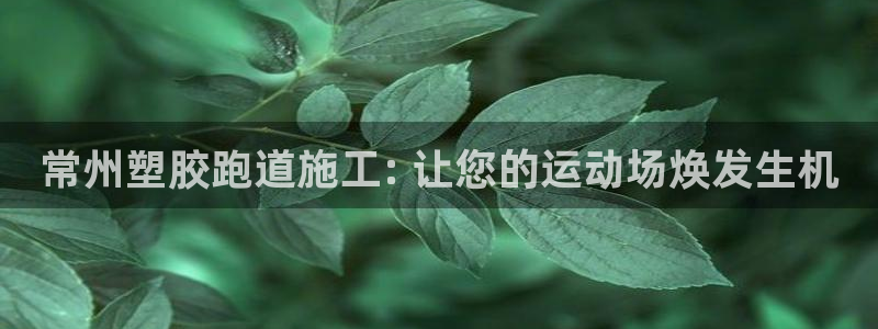 谈球吧体育app登陆不了：常州塑胶跑道施工: 让您的