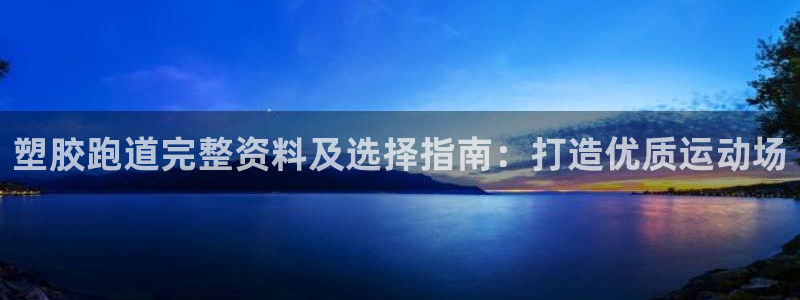 谈球吧言网入口：塑胶跑道完整资料及选择指南：打造优质运动场