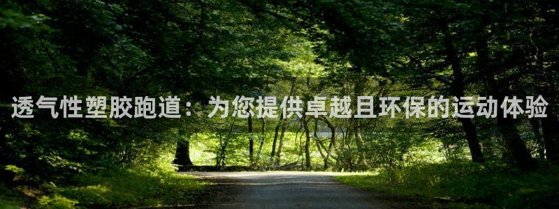 谈球吧平台正规吗可靠吗知乎：透气性塑胶跑道：为您提供卓越且环保的运动体验