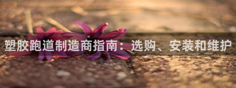 谈球吧nba：塑胶跑道制造商指南：选购、安装和维护