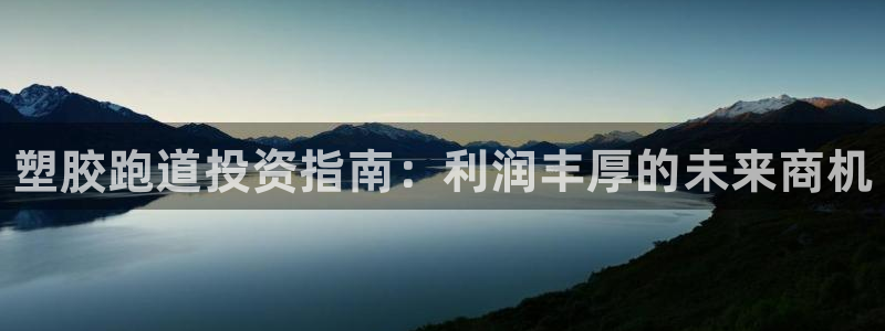 谈球吧全站app下载：塑胶跑道投资指南：利润丰厚的未