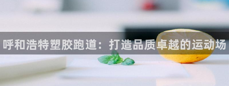 谈球吧体育app下载足球直播软件：呼和浩特塑胶跑道：打造品质